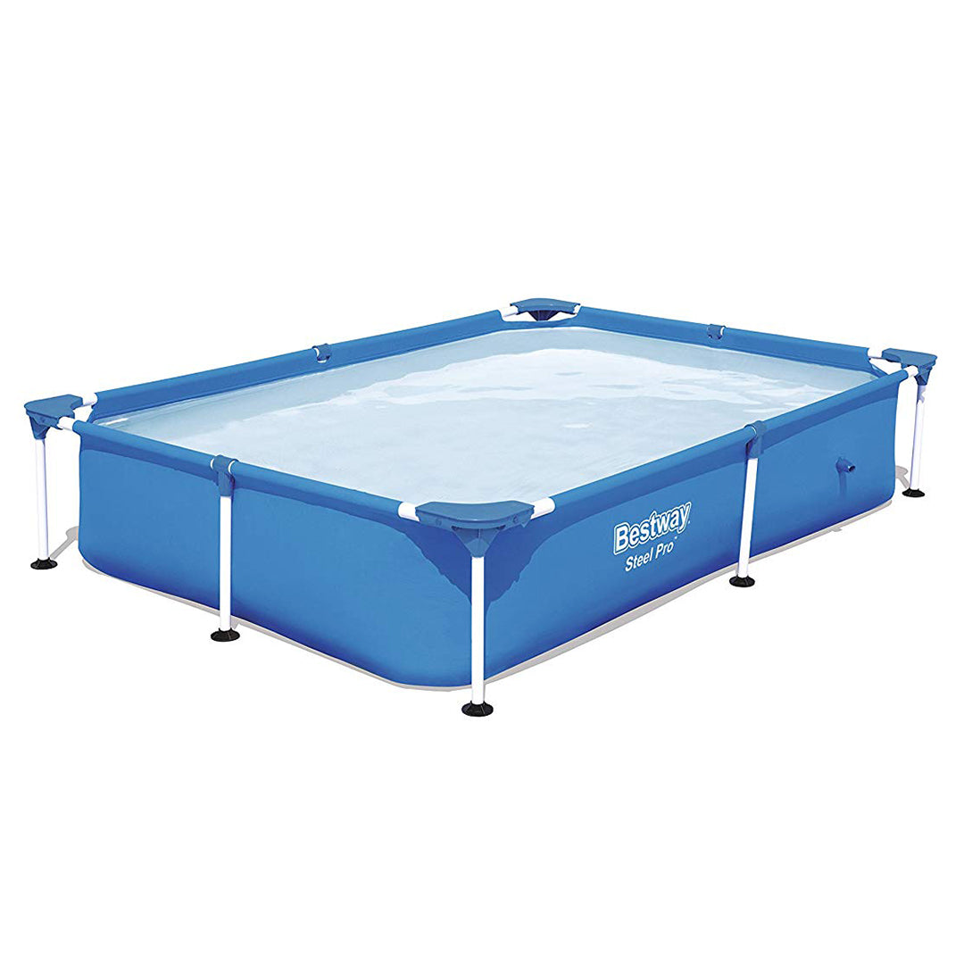 Buy Bestway Steel Pro Pool 2.2m x 1.5m x 0.43m (Free Installation in 24hrs) | Yallatoys.com