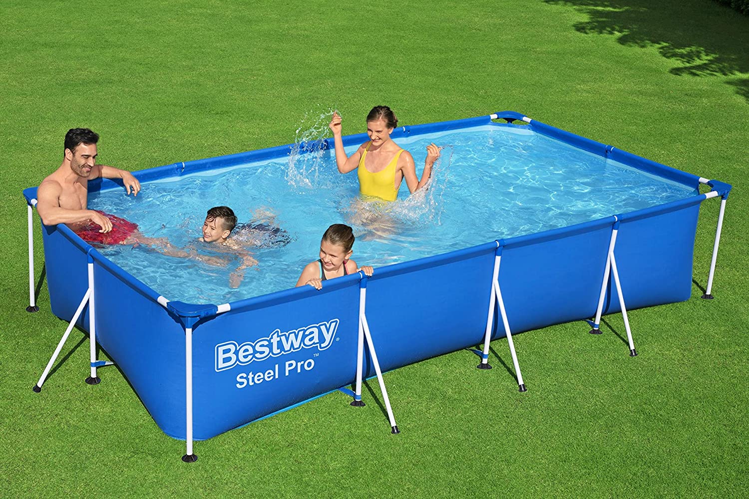 Buy Bestway Steel Pro Pool 4m x 2.1m x 0.81m  (Free Installation in 24hrs) | Yallatoys.com