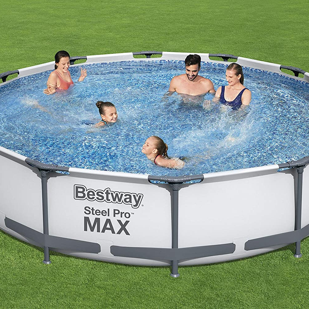 Bestway مجموعة مسبح ستيل برو 3.6م × 0.76م (تركيب مجاني خلال 24 ساعة)