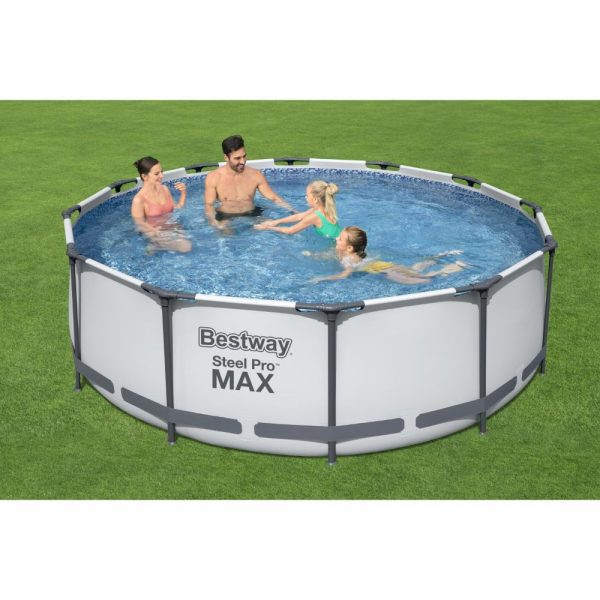 Buy Bestway Steel Promax Pool Set 3.6m x 1.2m (Free Installation in 24hrs) | Yallatoys.com