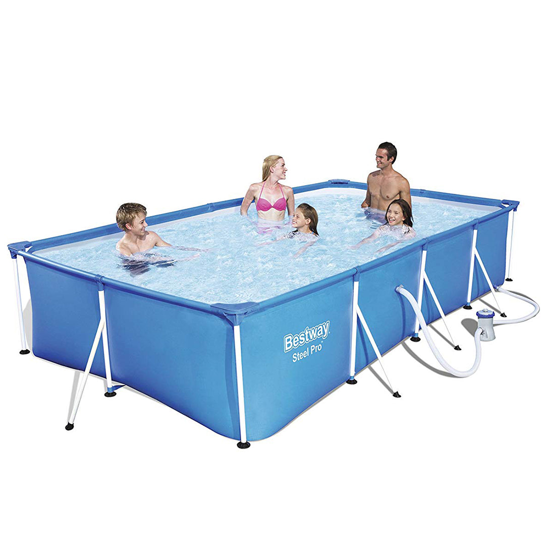 Buy Bestway Family Splash Frame Pool Set 4m x 2.1m x 0.81m (Free Installation in 24hrs) | Yallatoys.com