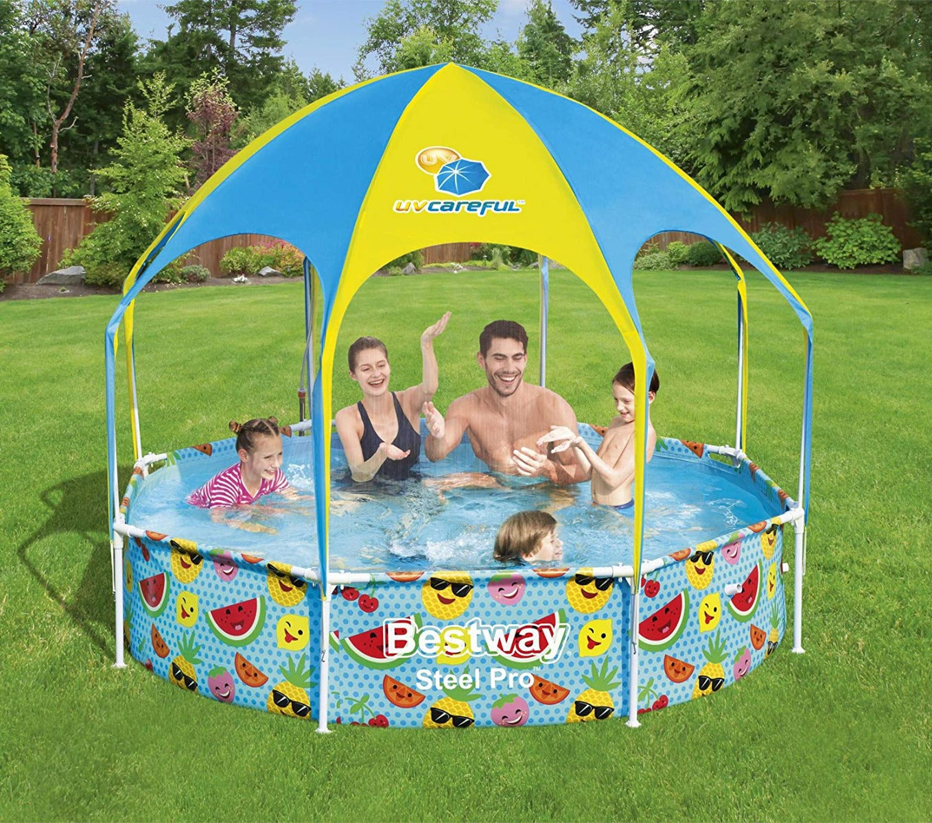 Buy Bestway Splash-In-Shade Play Pool  2.44m x 0.51m (Free Installation in 24hrs) | Yallatoys.com