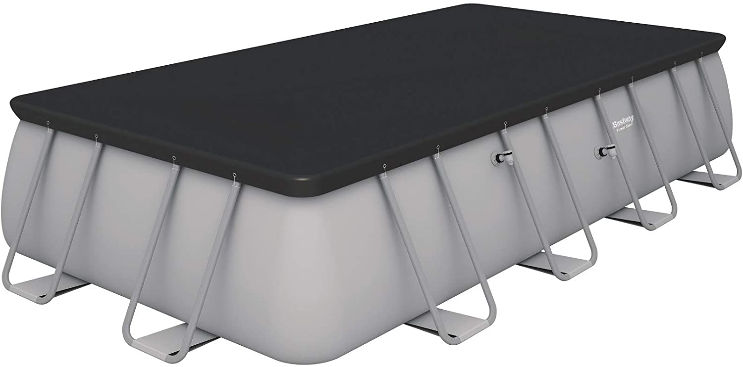 Buy Bestway Power Steel Rectangular Pool Set 5.4m x 2.7m x 1.2m (Free Installation in 24hrs) | Yallatoys.com