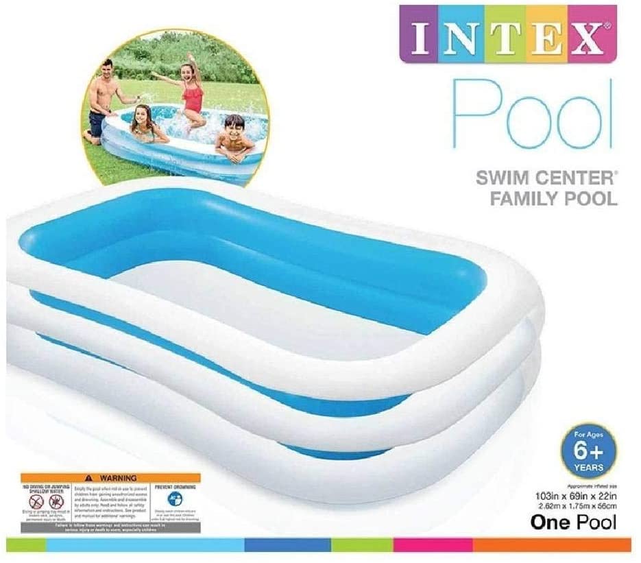Buy Intex Swim Center Inflatable Family Swimming Pool | Yallatoys.com