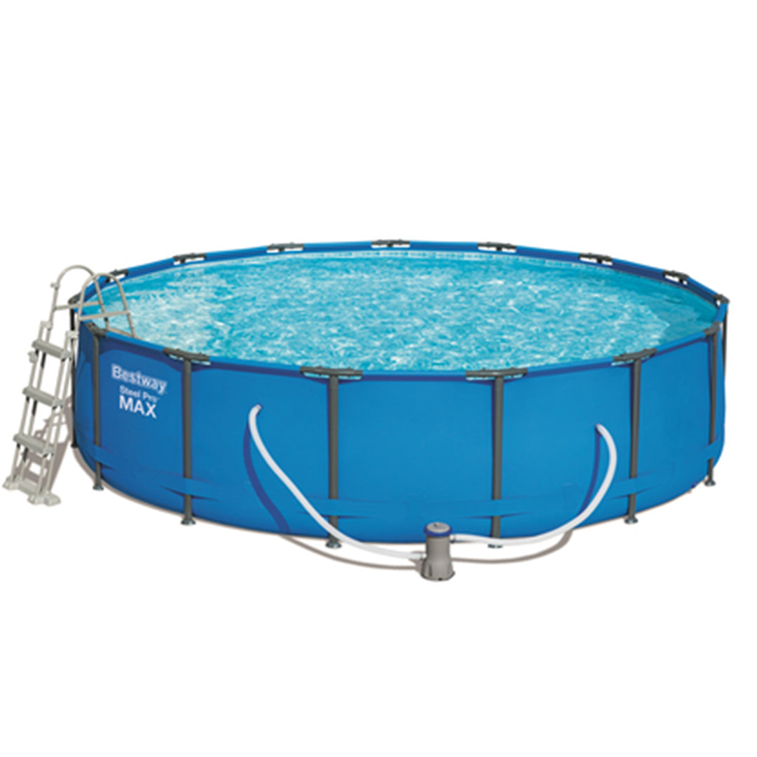 Buy Bestway Steel Promax Frame Pool 4.5m x 1.07m  (Free Installation in 24hrs) | Yallatoys.com