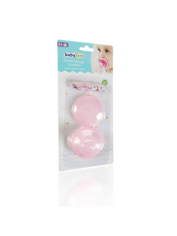 Babyjem Pacifier Case Pink 0 Months+ Babyjem Yallatoys