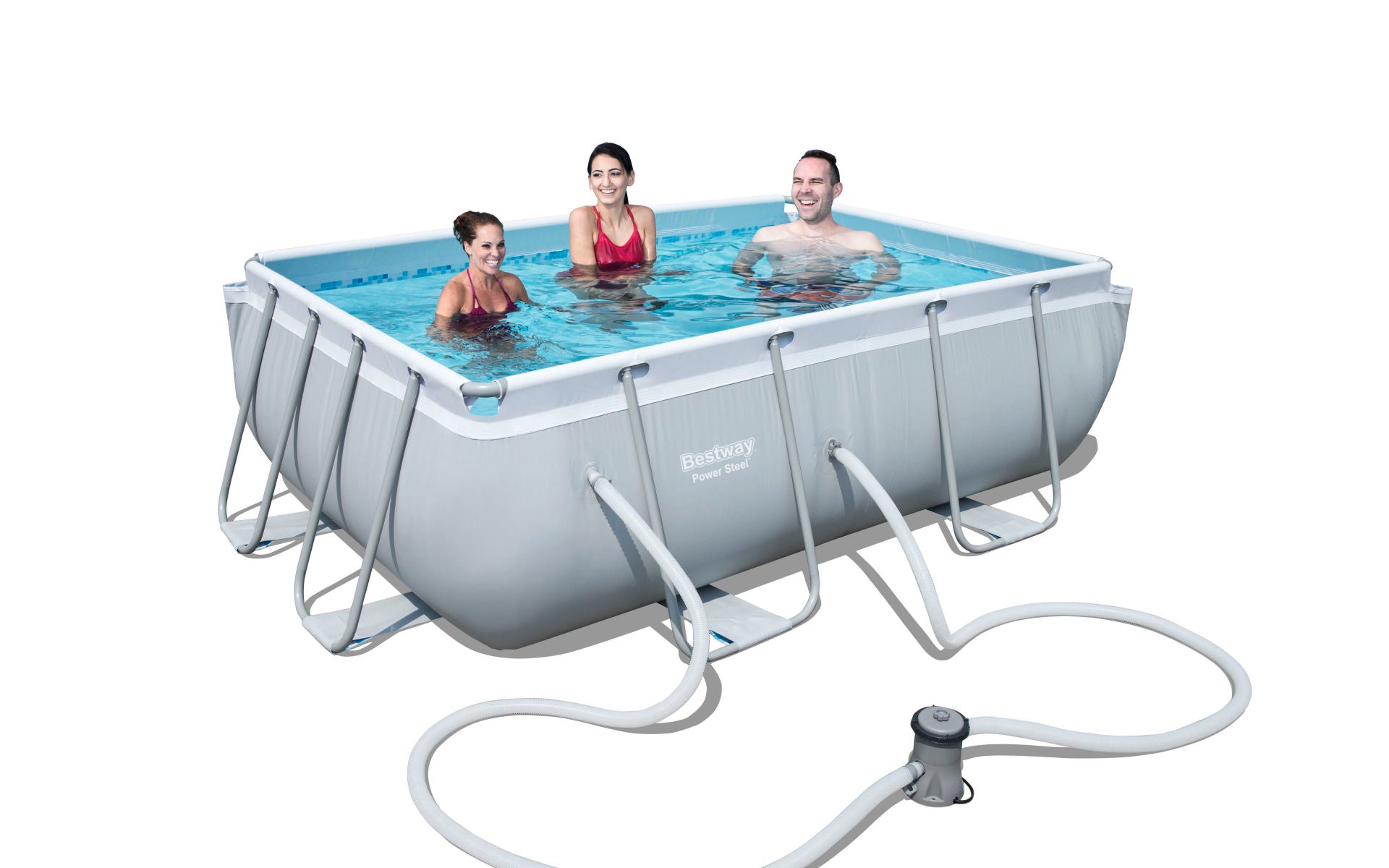 Buy Bestway Rectangular Pool Set 2.8m x 1.9m x 0.86m  (Free Installation in 24hrs) | Yallatoys.com