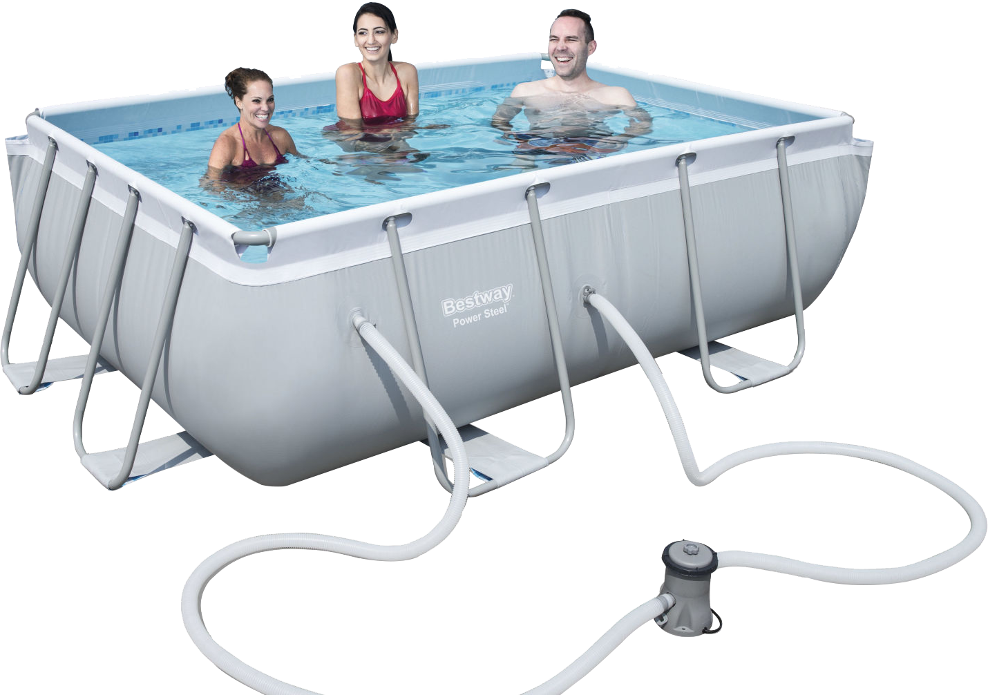 Buy Bestway Rectangular Pool Set 2.8m x 1.9m x 0.86m  (Free Installation in 24hrs) | Yallatoys.com