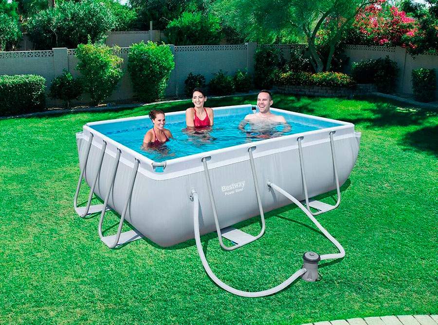 Buy Bestway Rectangular Pool Set 2.8m x 1.9m x 0.86m  (Free Installation in 24hrs) | Yallatoys.com