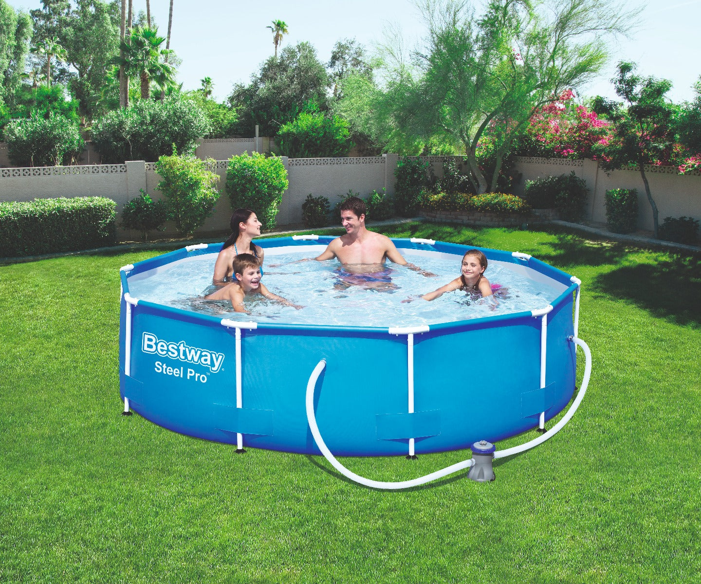 Buy Bestway Round Pool Set 3.05m x 0.76m  (Free Installation in 24hrs) | Yallatoys.com