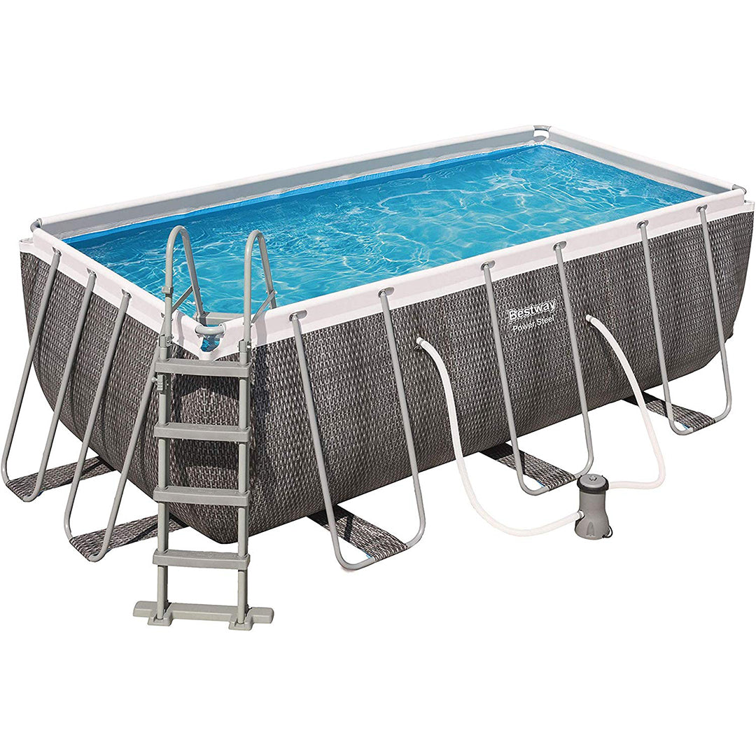 Buy Bestway Rectangular Pool Set 4.1m x 2.01m x 1.2m (Free Installation in 24hrs) | Yallatoys.com