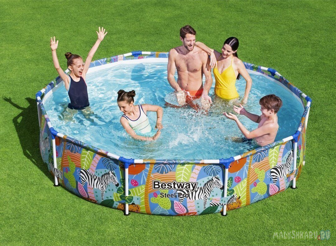 Buy Bestway Round Pool 3.05m x 0.66m (Free Installation in 24hrs) | Yallatoys.com