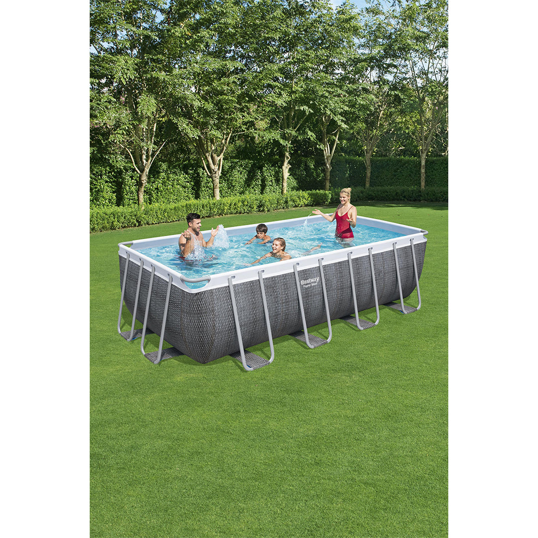 Buy Bestway Rectangular Pool Set 4.8m x 2.4m (Free Installation in 24hrs) | Yallatoys.com