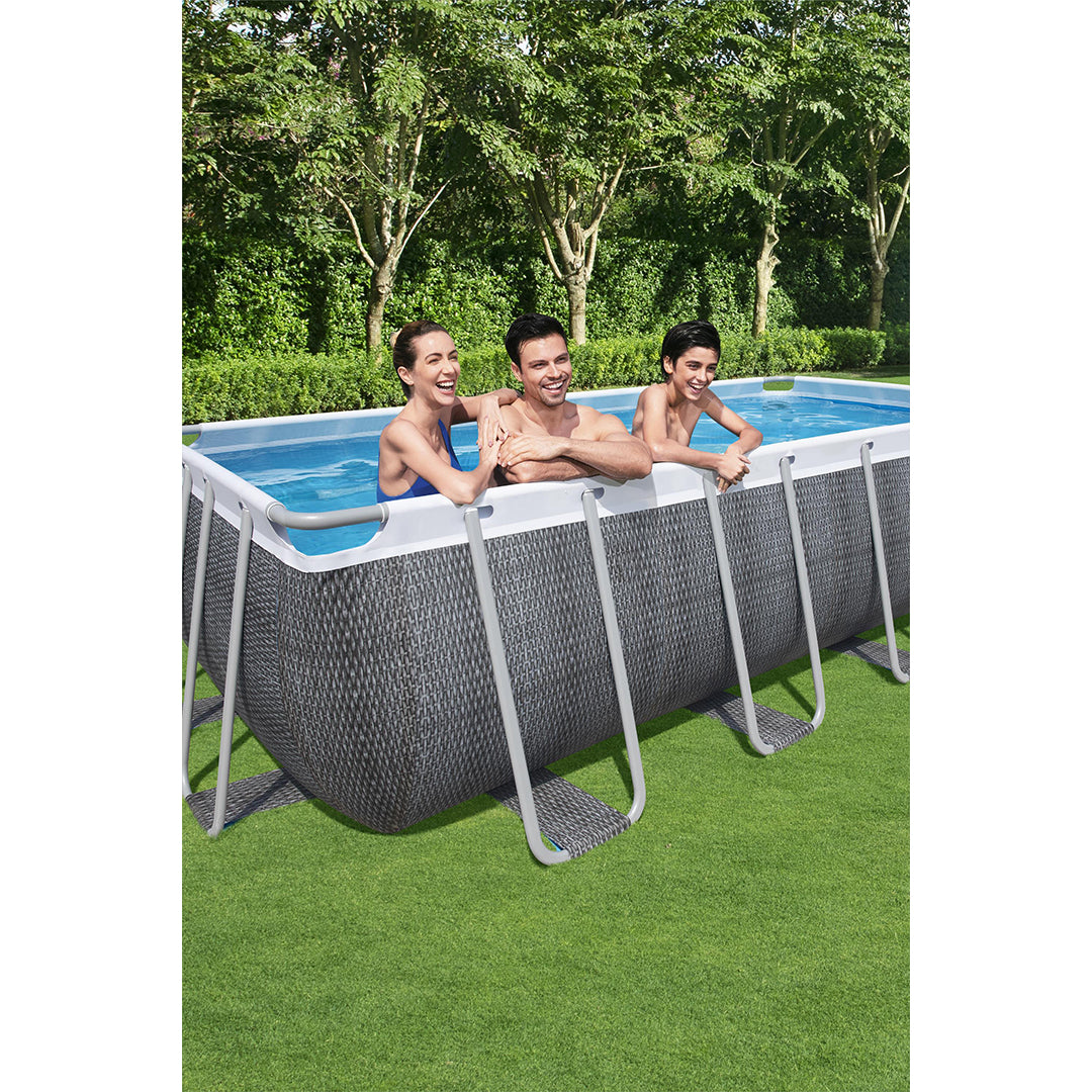 Buy Bestway Rectangular Pool Set 4.8m x 2.4m (Free Installation in 24hrs) | Yallatoys.com