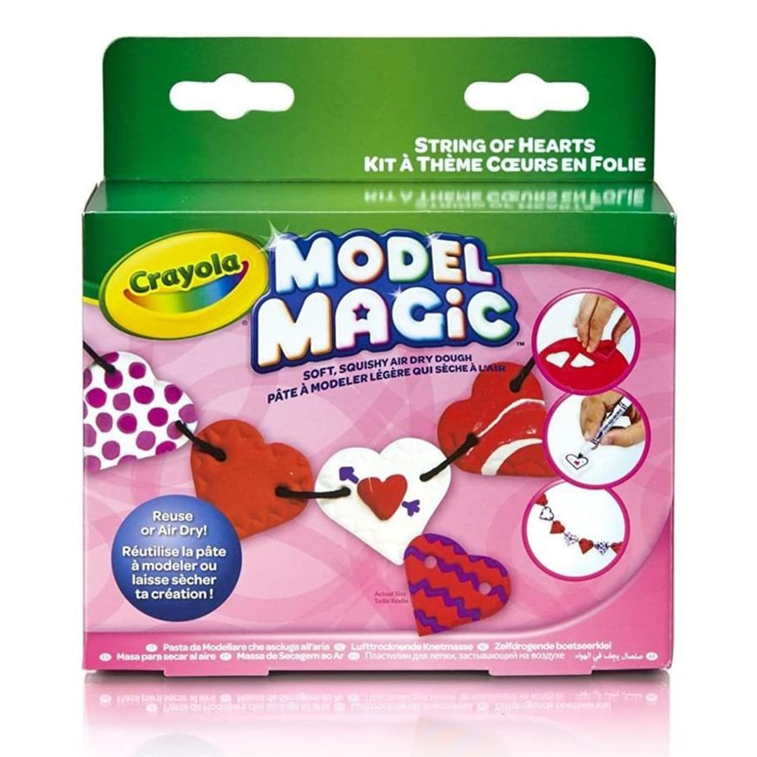 Buy Crayola Model Magic Heart Strings Garland | Yallatoys.com