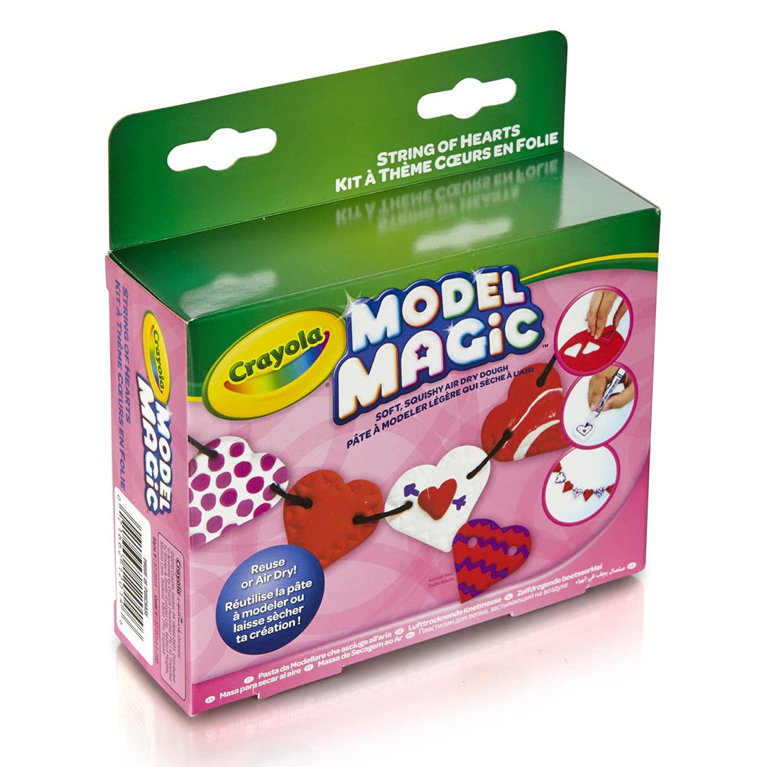 Buy Crayola Model Magic Heart Strings Garland | Yallatoys.com