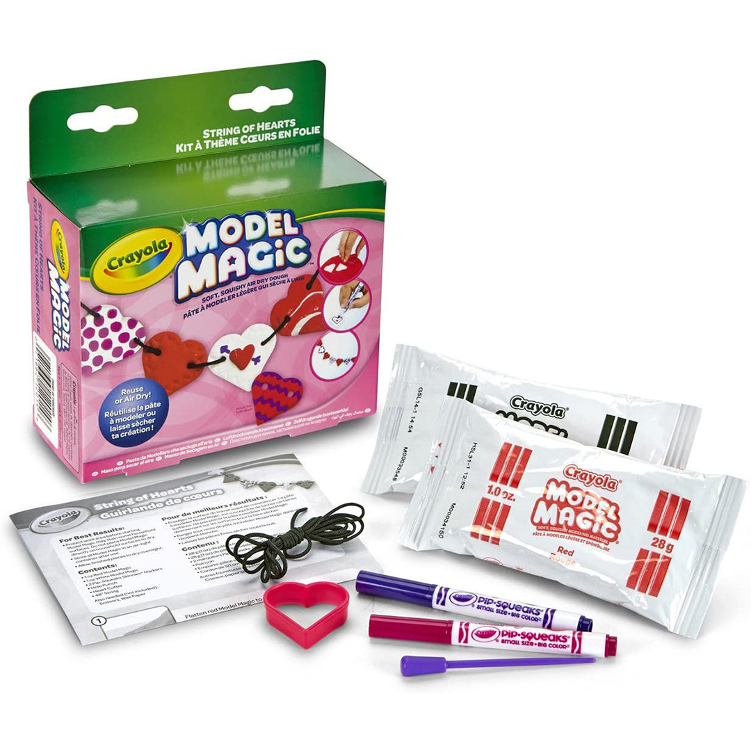 Buy Crayola Model Magic Heart Strings Garland | Yallatoys.com