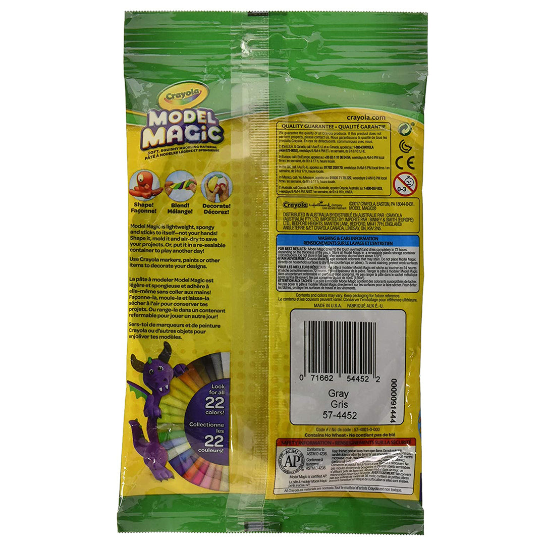 Buy Crayola Model Magic 4Oz Puch Grey | Yallatoys.com