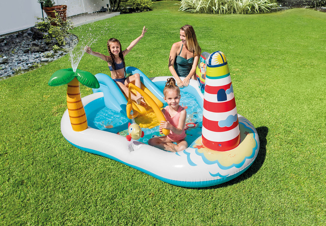 Buy Intex Fishing Fun Water Play Centre Multi Colour | Yallatoys.com
