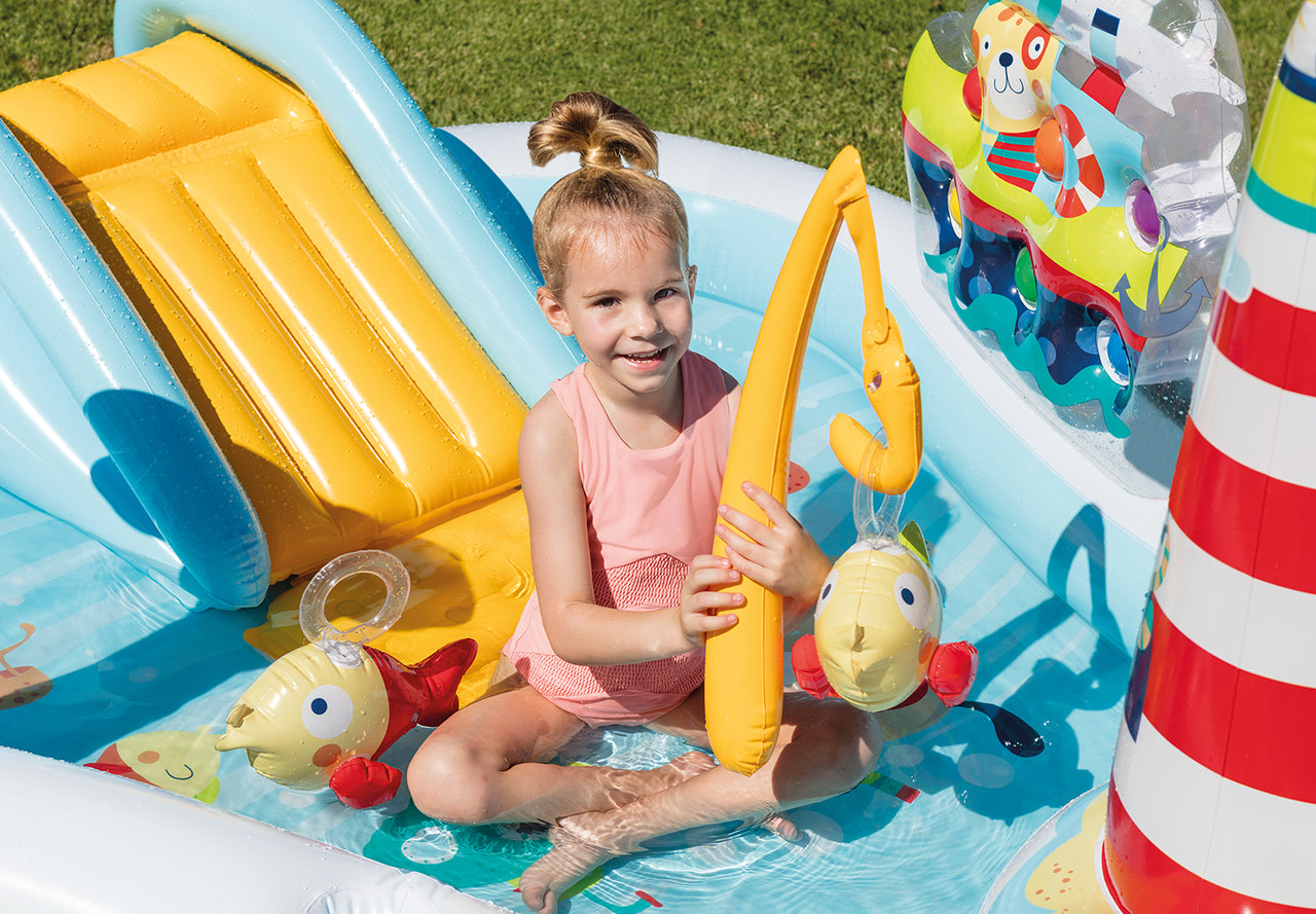 Buy Intex Fishing Fun Water Play Centre Multi Colour | Yallatoys.com