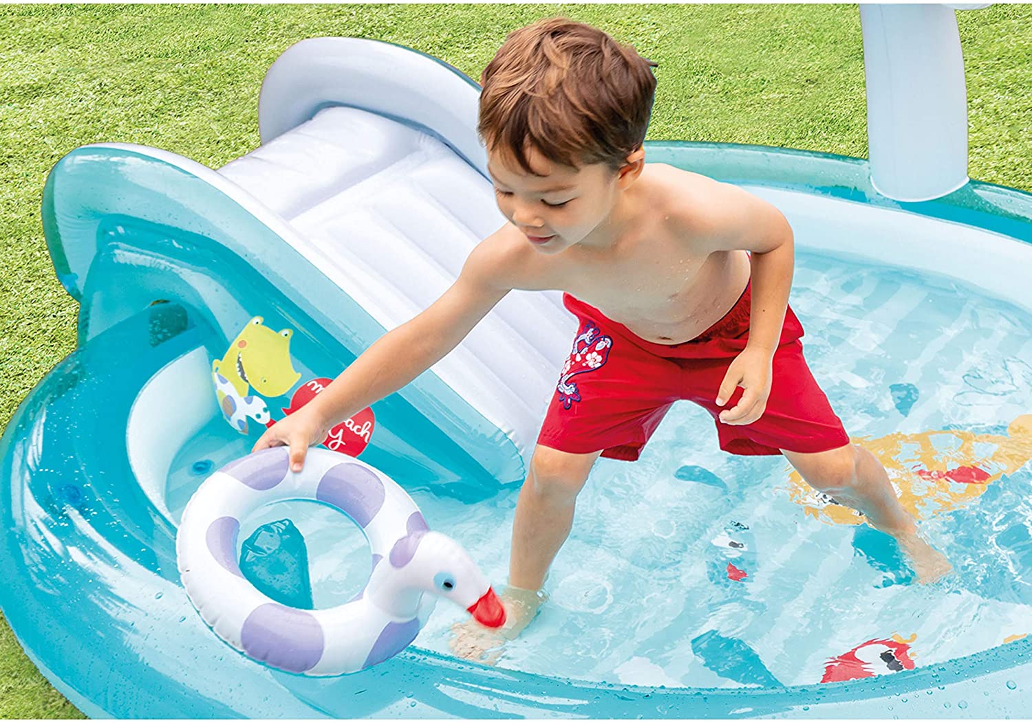 Buy Intex Gator Inflatable Play Center | Yallatoys.com