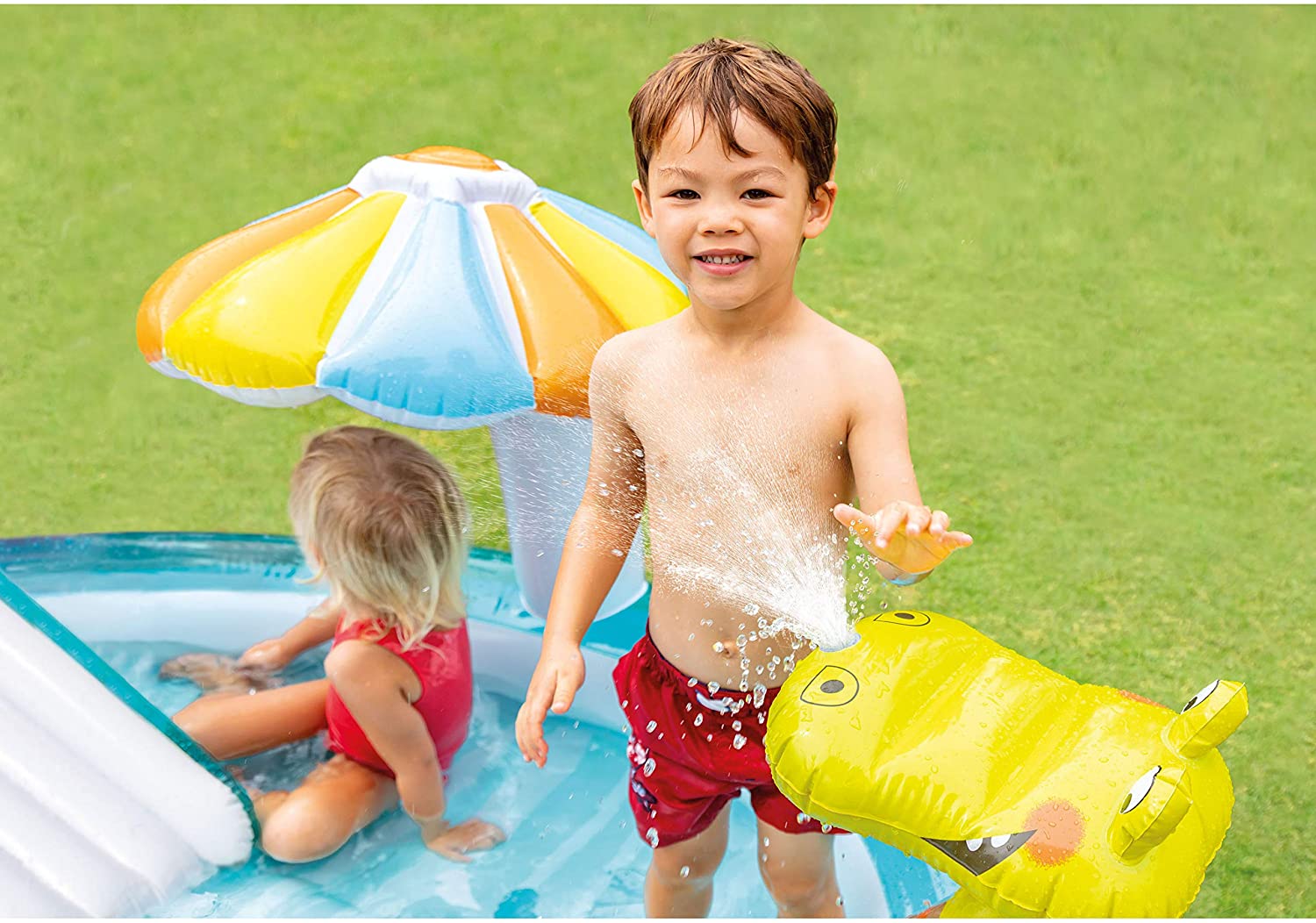 Buy Intex Gator Inflatable Play Center | Yallatoys.com