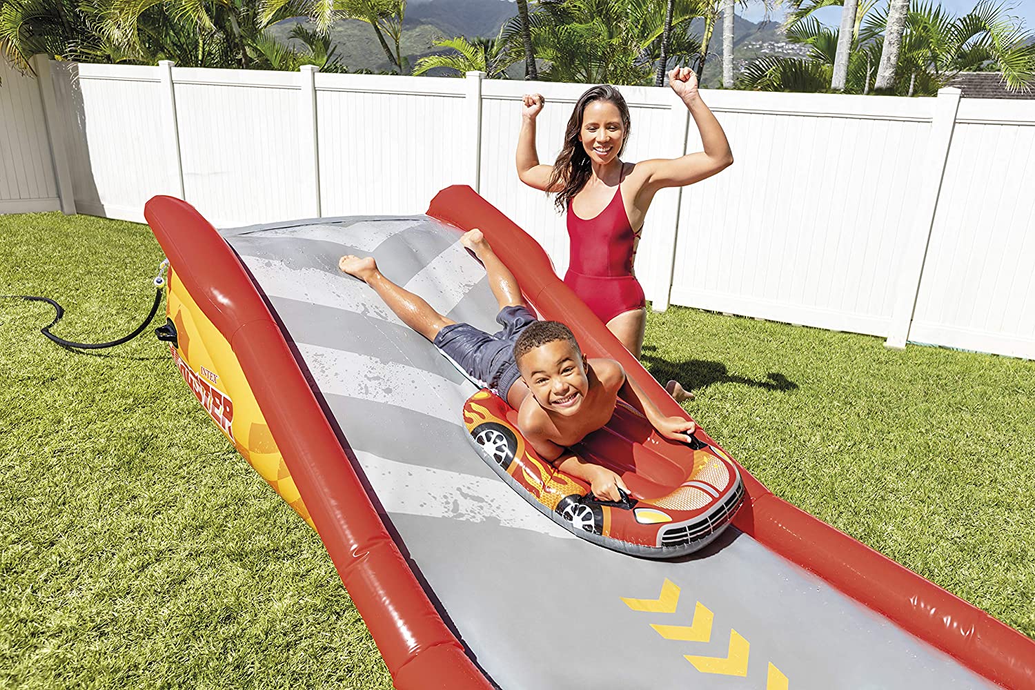 Buy Intex Racing Fun Slide | Yallatoys.com