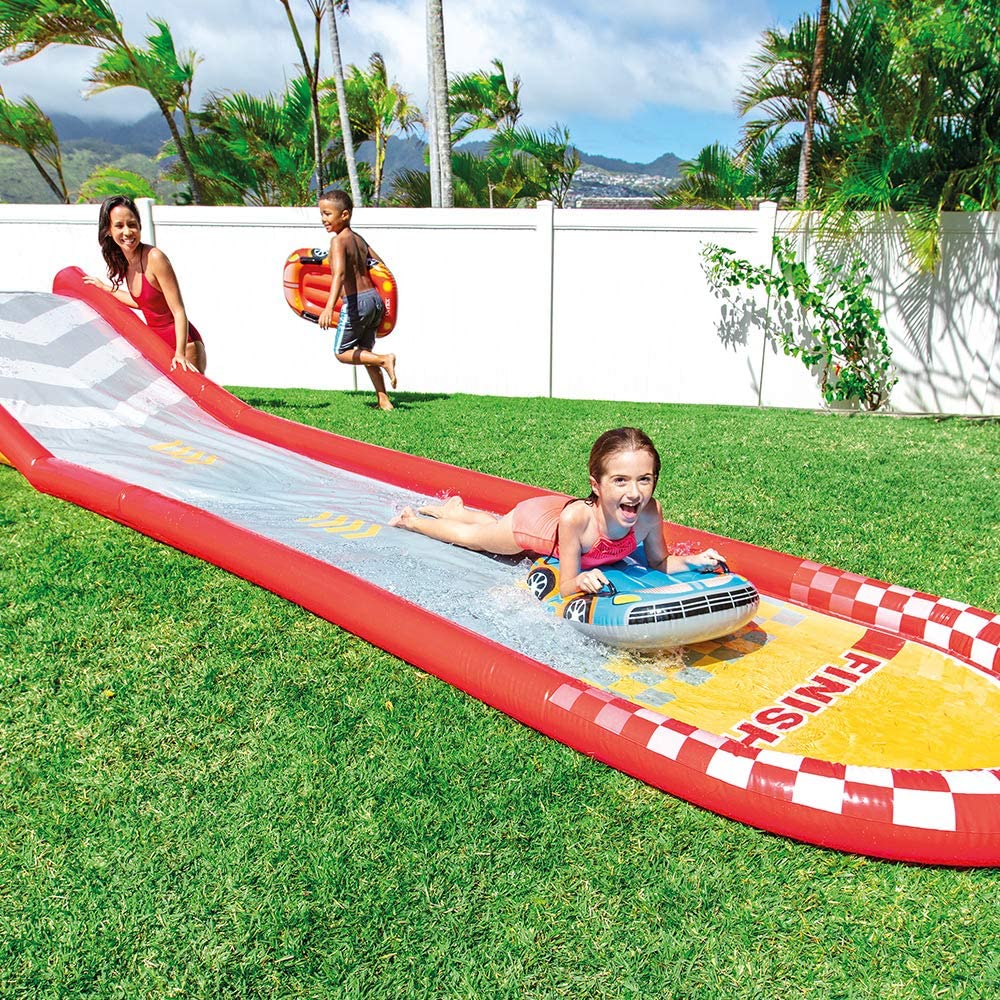 Buy Intex Racing Fun Slide | Yallatoys.com