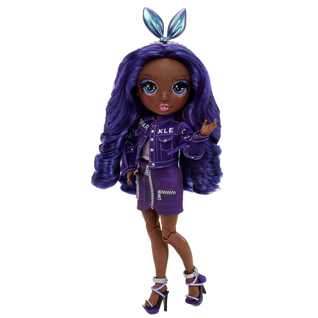 Buy Rainbow High Krystal Bailey Indigo Doll With 2 Mix And Match Outfits And Doll Accessories | Yallatoys.com