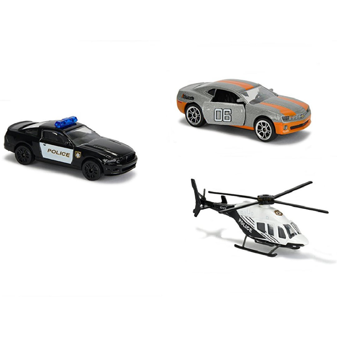 Buy Majorette Gangster Chase 2 pieces Pack (Sold Separately Subject to Availability) | Yallatoys.com