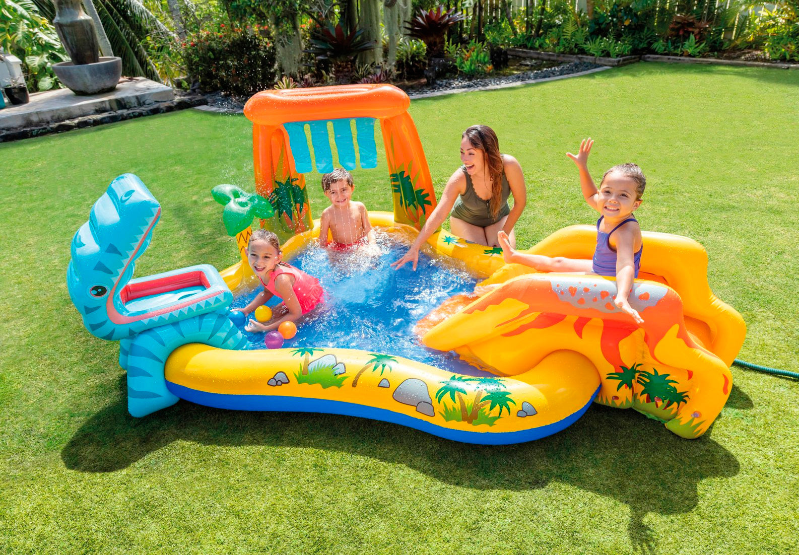 Buy Intex Inflatable Dinosaur Play Center | Yallatoys.com