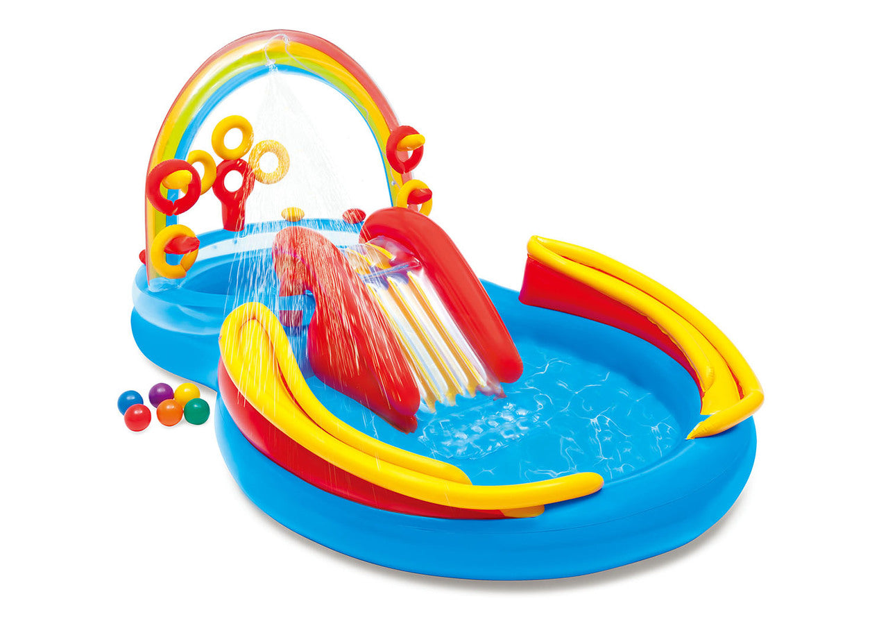 Buy Intex Inflatable Rainbow Ring Play Center | Yallatoys.com