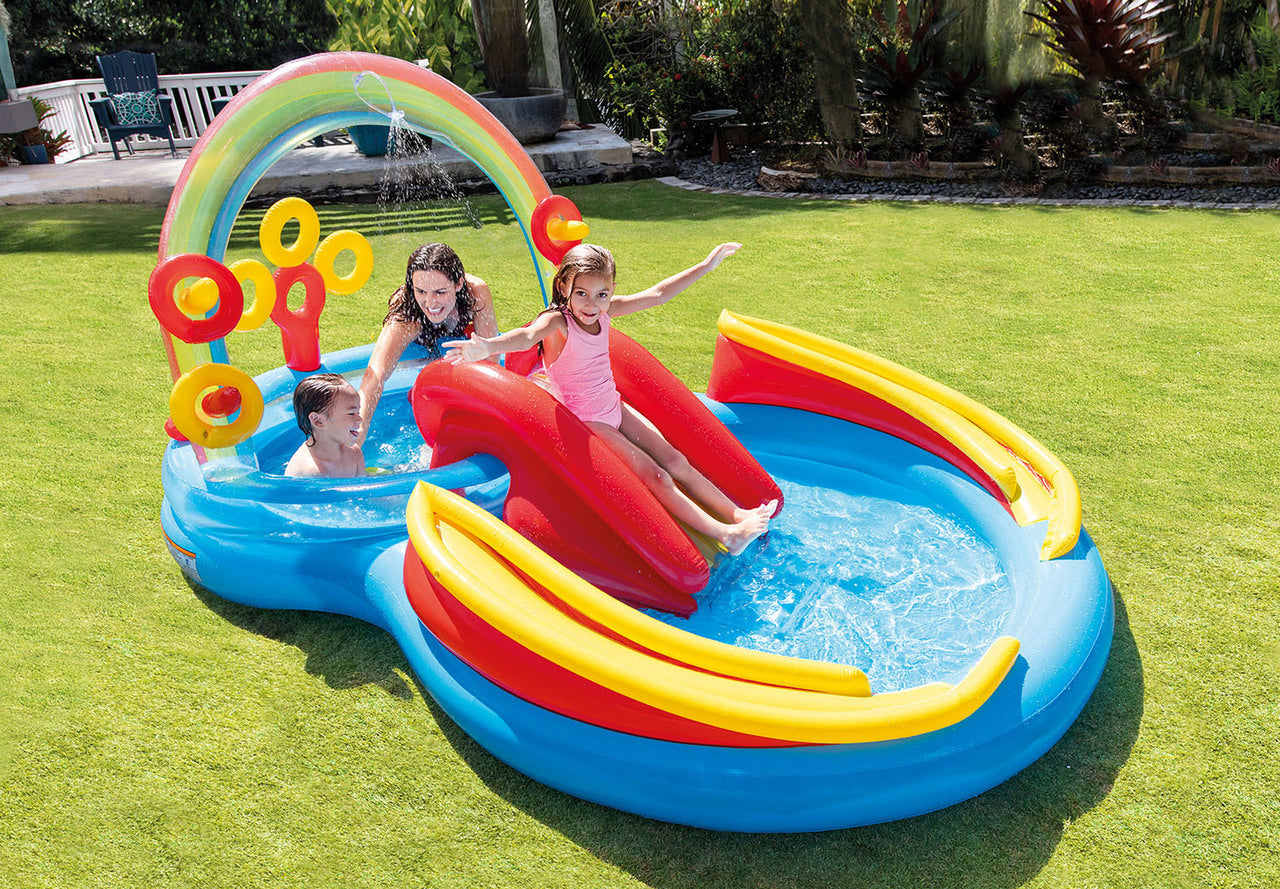 Buy Intex Inflatable Rainbow Ring Play Center | Yallatoys.com