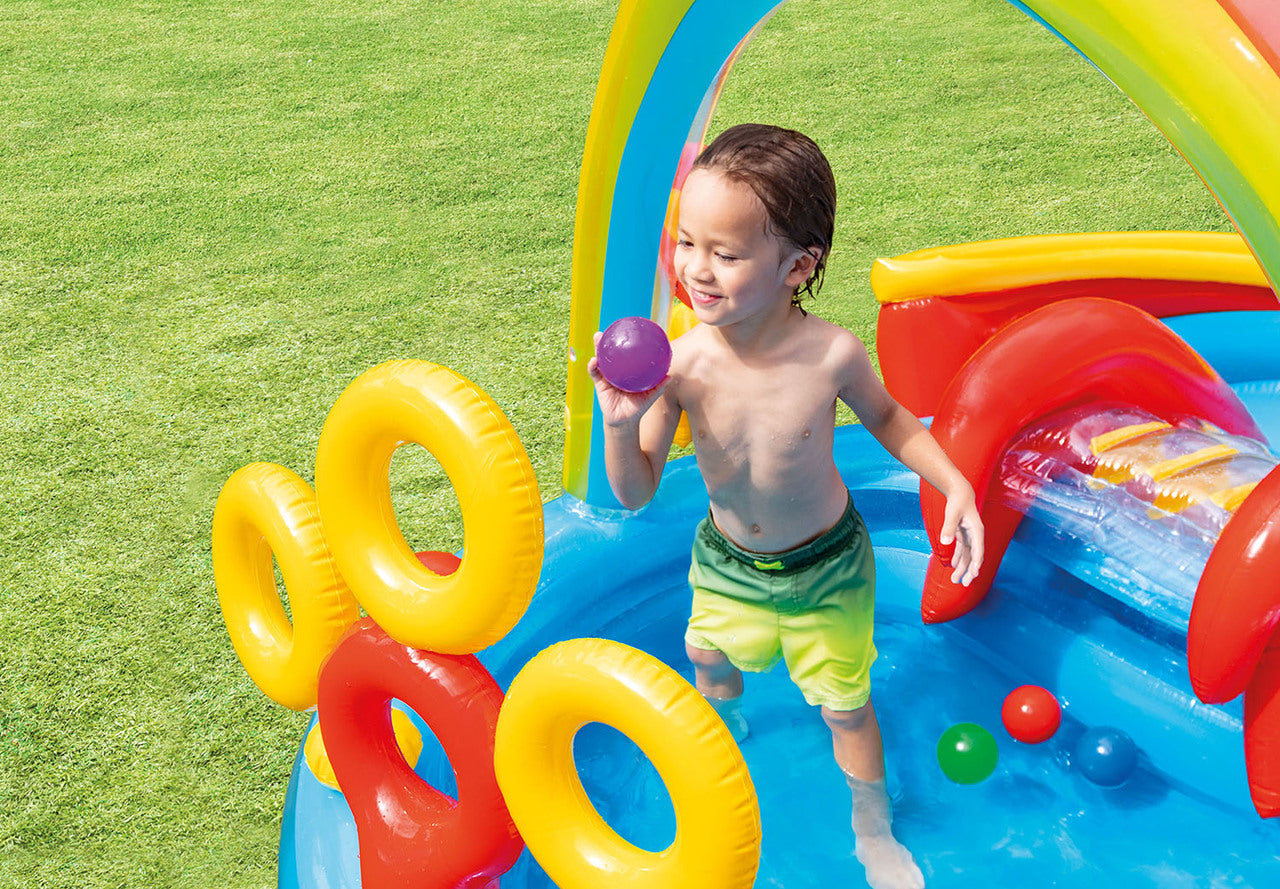 Buy Intex Inflatable Rainbow Ring Play Center | Yallatoys.com