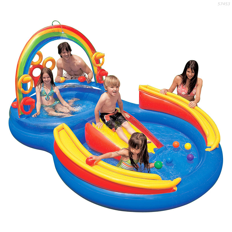 Buy Intex Inflatable Rainbow Ring Play Center | Yallatoys.com