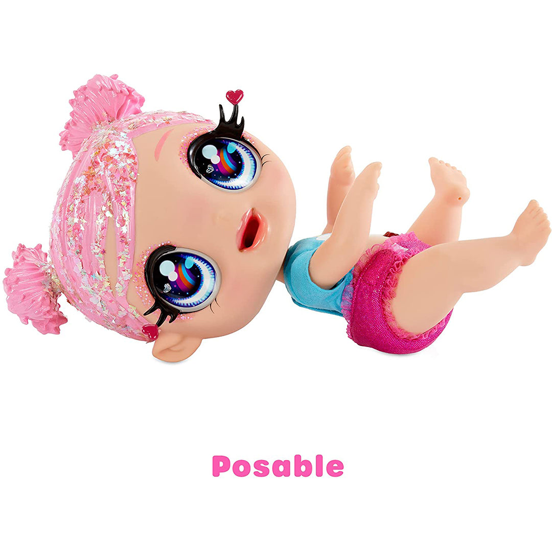 Buy Glitter Babyz Dreamia Stardust Baby Doll with 3 Magical Color Changes | Yallatoys.com
