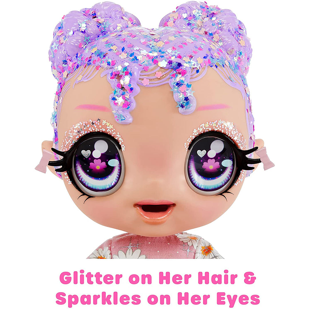 Buy Glitter Babyz Lila Wildboom Baby Doll with 3 Magical Color Changes | Yallatoys.com