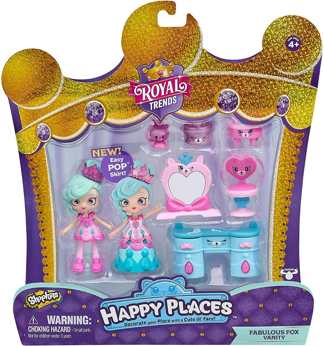 Buy Shopkins Welcome Pack Fabulous Fox Vanity | Yallatoys.com