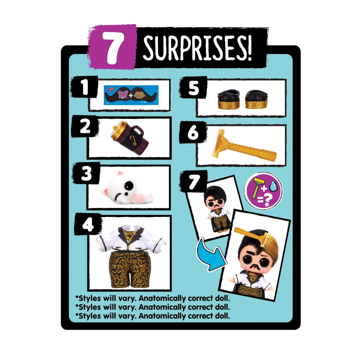 Buy LOL Surprise Boys Series 5 Boy Doll with 7 Surprises (Sold Separately Subject to Availability) | Yallatoys.com