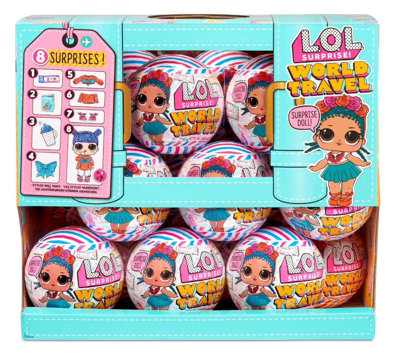 Buy LOL Surprise World Travel Tots (Sold Separately Subject to Availability) | Yallatoys.com