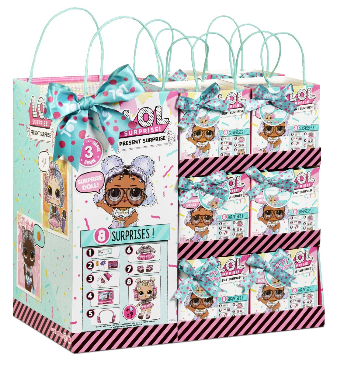 Buy LOL Surprise Present Surprise Series 3 Birthday Month (Sold Separately Subject to Availability) | Yallatoys.com
