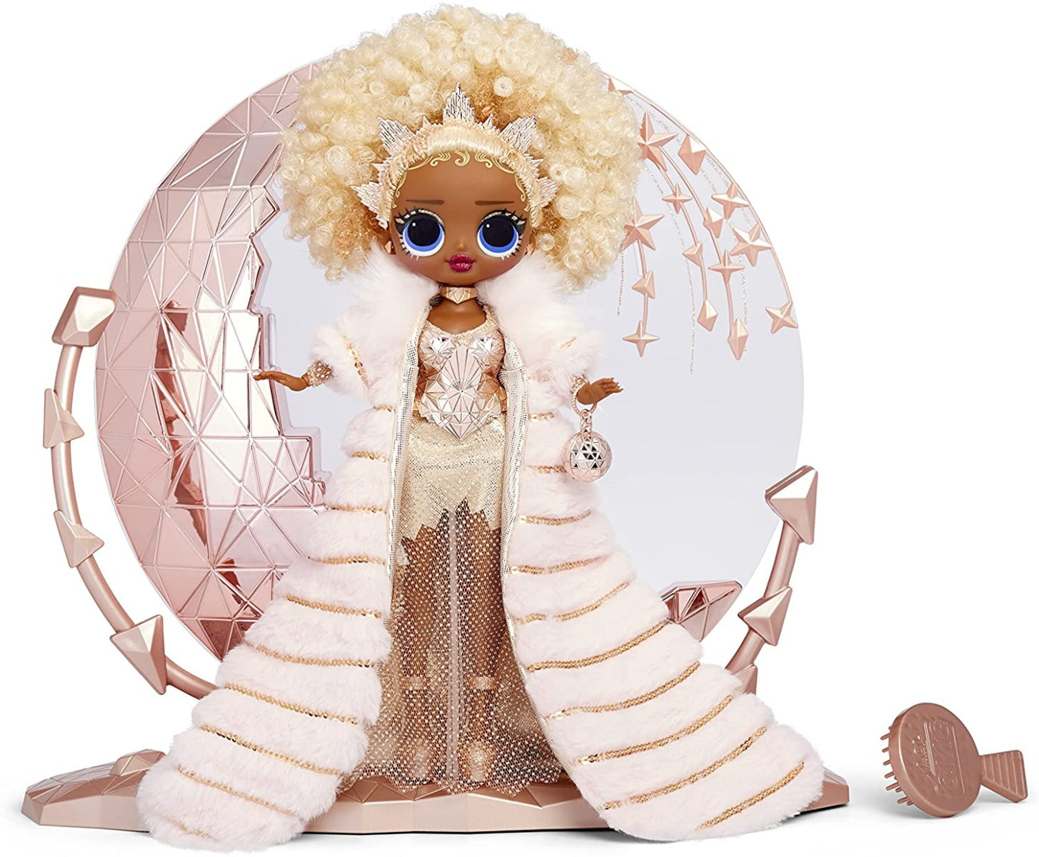 Buy LOL Surprise Holiday OMG 2021 Collector NYE Queen Fashion Doll with Gold Fashions | Yallatoys.com