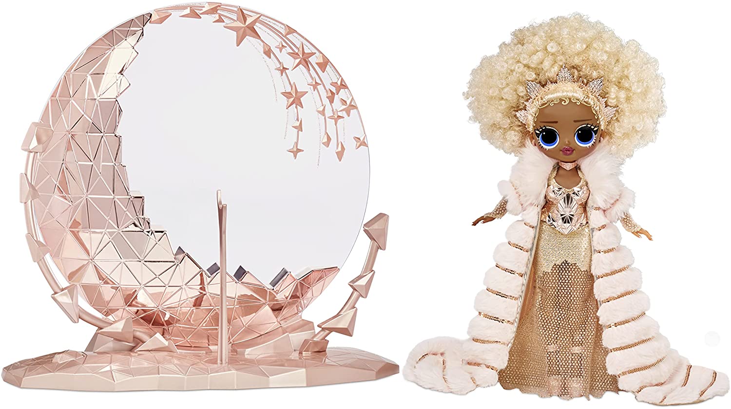 Buy LOL Surprise Holiday OMG 2021 Collector NYE Queen Fashion Doll with Gold Fashions | Yallatoys.com