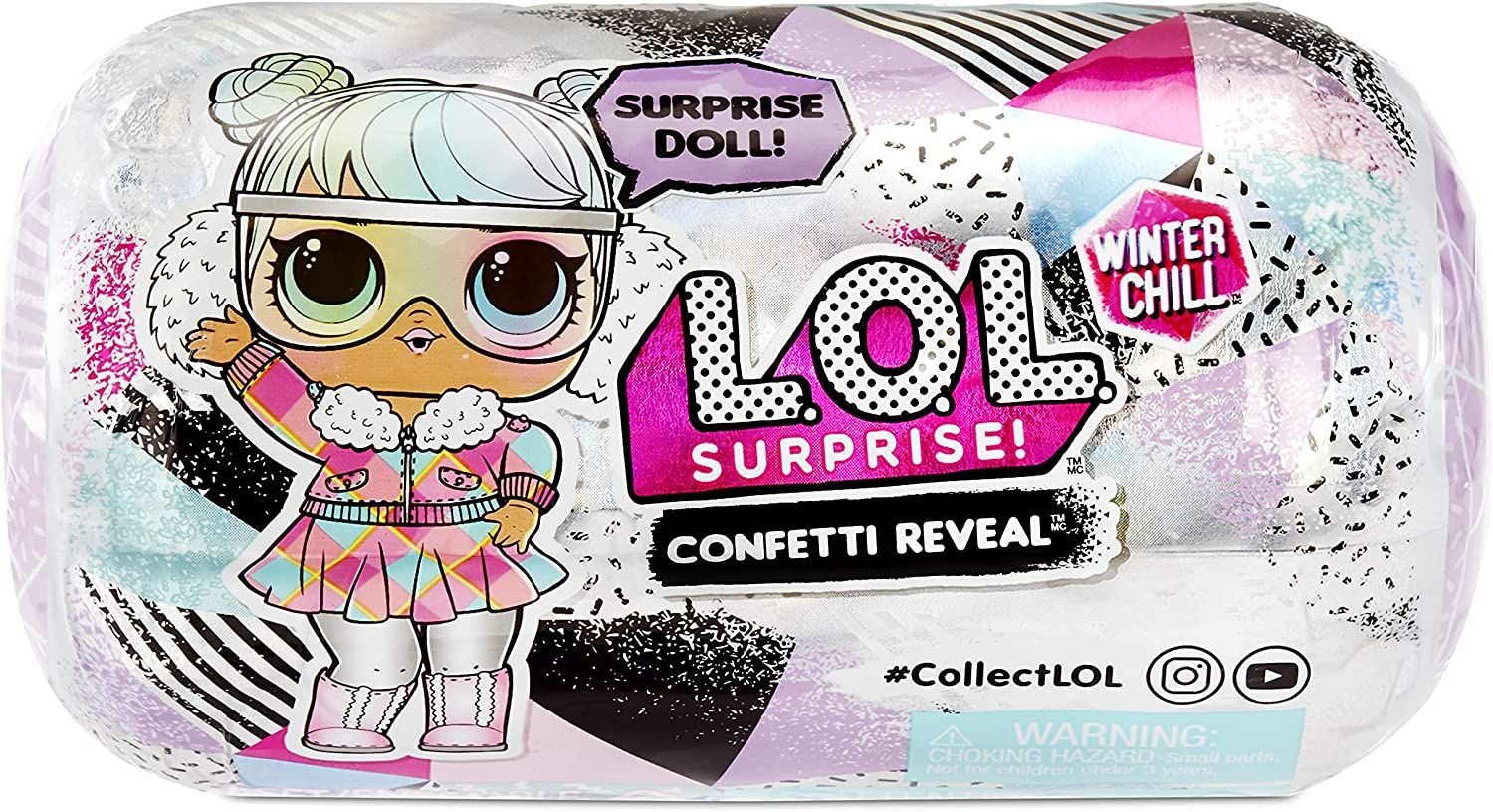 Buy LOL Surprise Winter Confetti Doll (Sold Separately Subject to Availability) | Yallatoys.com