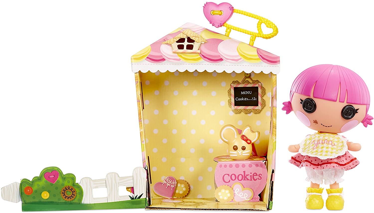 Buy Lalaloopsy Littles Doll Sprinkle Spice Cookie with Pet Cookie Mouse | Yallatoys.com
