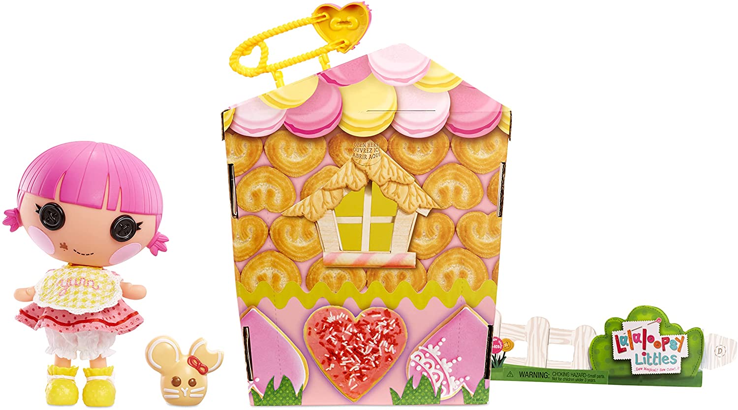Buy Lalaloopsy Littles Doll Sprinkle Spice Cookie with Pet Cookie Mouse | Yallatoys.com