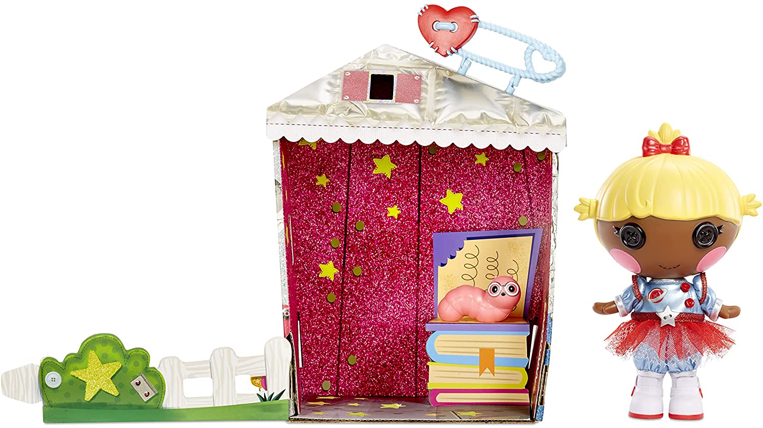 Buy Lalaloopsy Littles Doll Comet Starlight with Pet Bookworm | Yallatoys.com