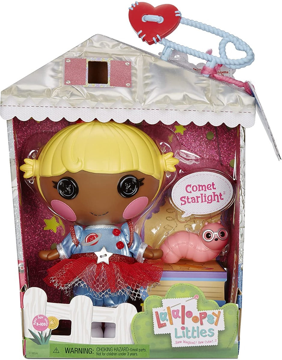 Buy Lalaloopsy Littles Doll Comet Starlight with Pet Bookworm | Yallatoys.com