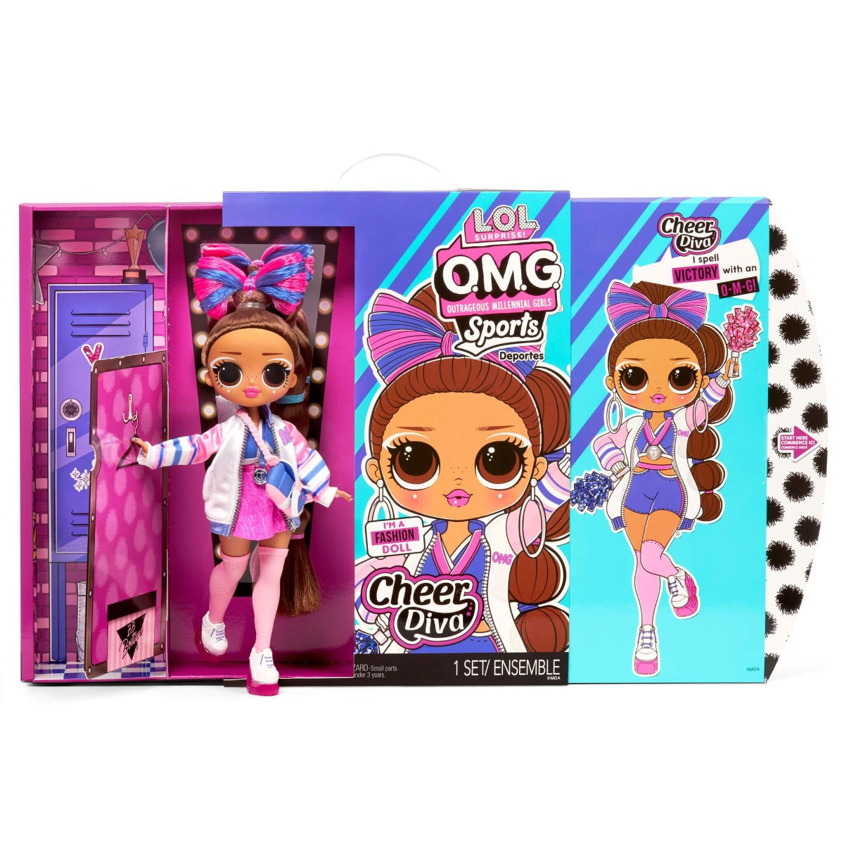 Buy LOL Surprise OMG Sports Cheer Diva Competitive Cheerleading Fashion Doll | Yallatoys.com