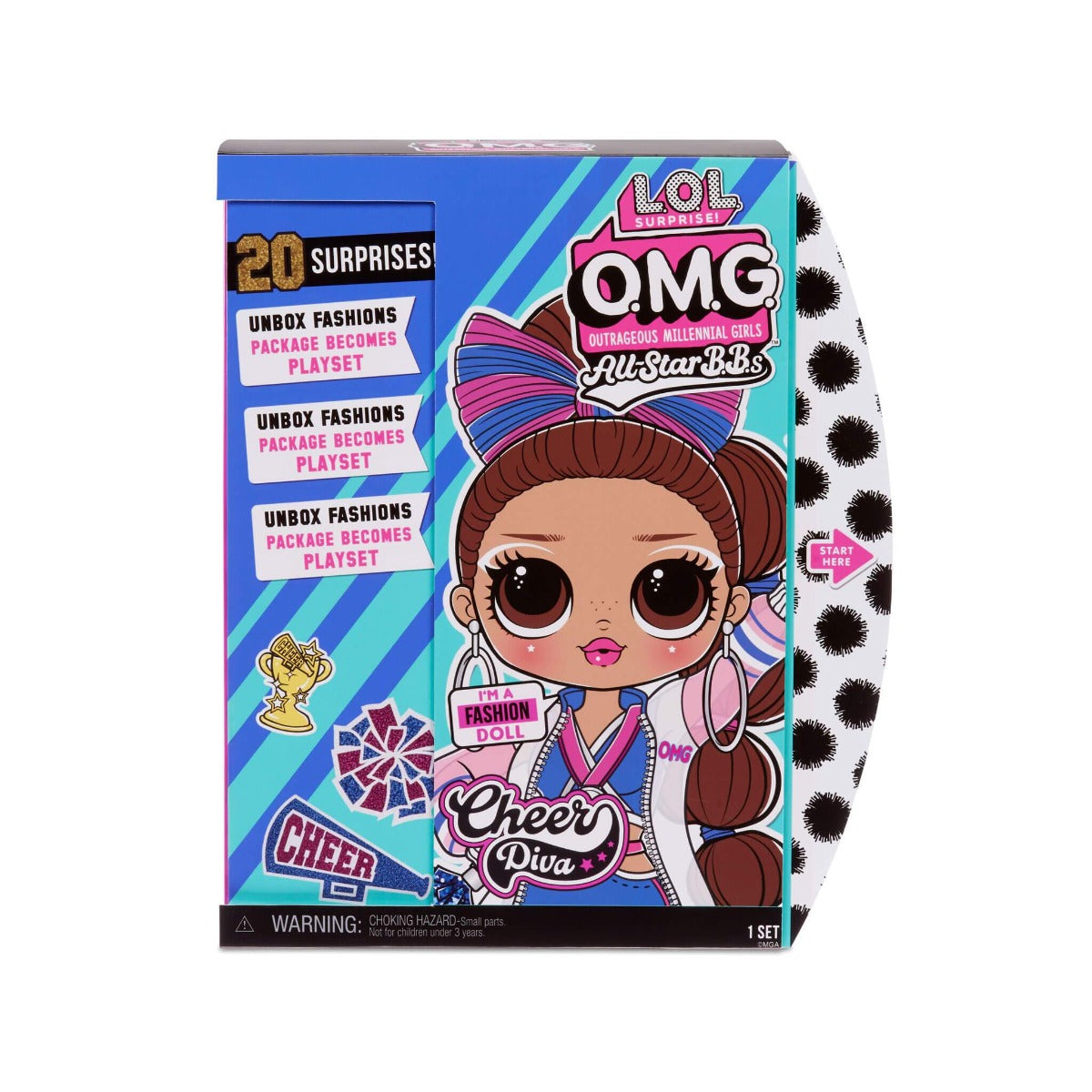 Buy LOL Surprise OMG Sports Cheer Diva Competitive Cheerleading Fashion Doll | Yallatoys.com